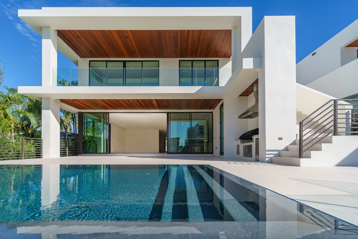 Night Facade Villa